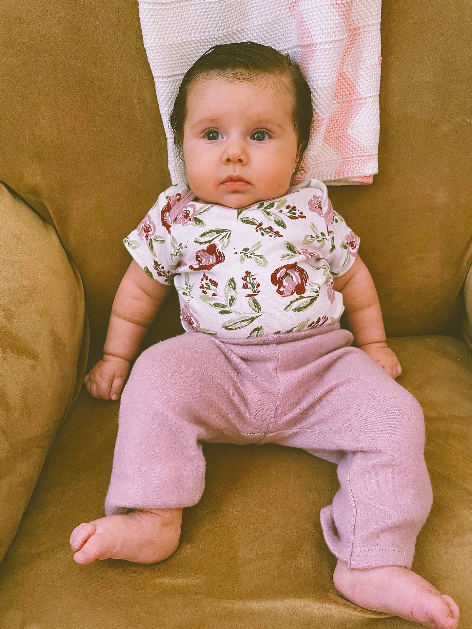 Everley joined the competition — help win amazing prizes! arm, baby, baby_toddler_clothing, cheek, child, chin, collar, comfort, eye, face, head, iris, lip, neck, person, pink, product, skin, sleeve, textile