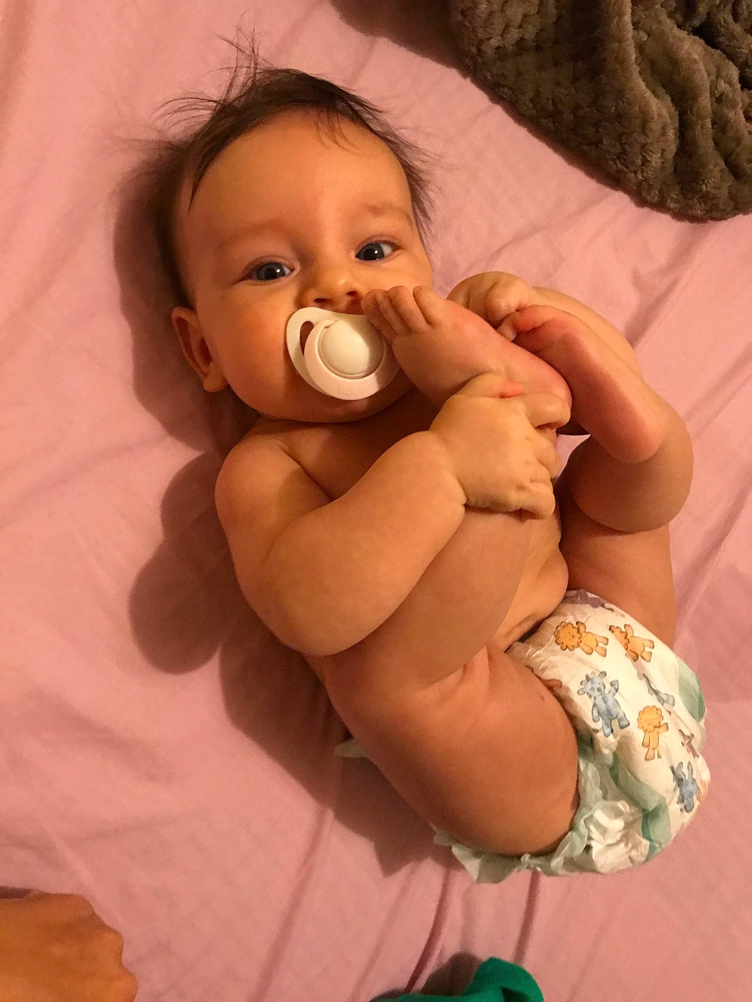 Annabel joined the competition — help win amazing prizes! baby, baby_products, cheek, child, person, skin, teddy_bear, toddler