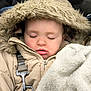 Elijah a rejoint le concours — aidez-le/la à gagner de superbes lots ! baby, blanket, bundle, car_seat, child, closeup, coat, comfort, cute, face, fur_hood, infant, outdoor, peaceful, portrait, seatbelt, sleeping, soft, warm, zipper