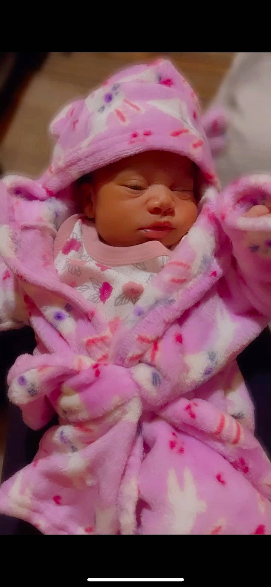 Kanyria Royalty joined the competition — help win amazing prizes! baby, baby_toddler_clothing, cap, cheek, chin, eye, face, facial_expression, happy, head, headgear, headwear, lip, magenta, nose, outerwear, person, petal, pink, skin