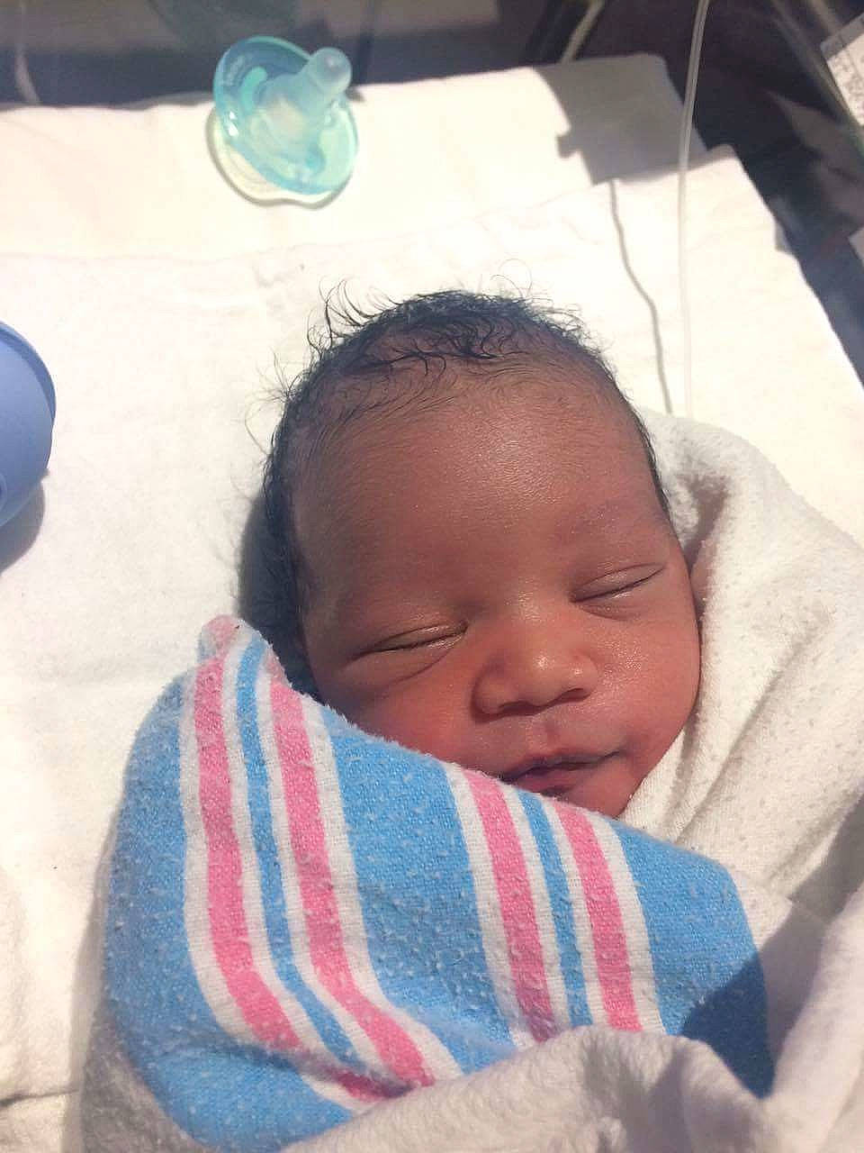 Kayleb joined the competition — help win amazing prizes! child, human_action, infant, nose, person, play, skin