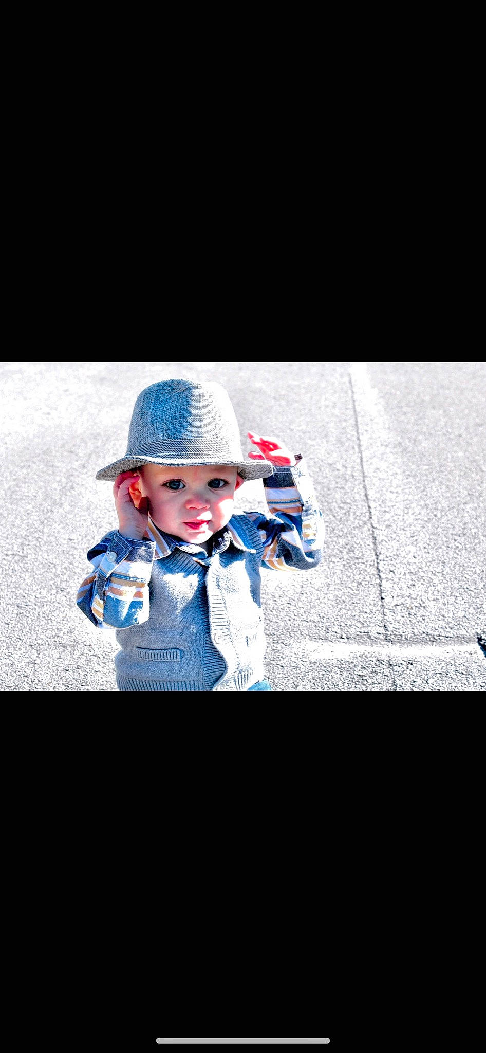 Wesson joined the competition — help win amazing prizes! baby, bow_tie, cap, child, child_model, cloud, cool, denim, fashion_accessory, hat, head, headgear, headwear, helmet, person, personal_protective_equipment, photograph, photography, play, smile