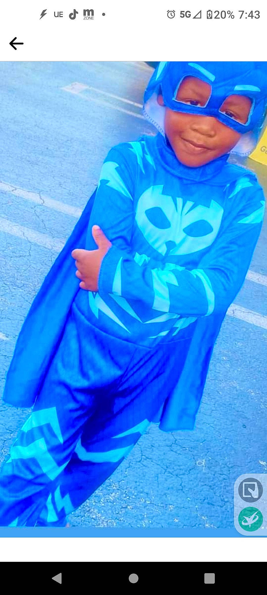 Omari joined the competition — help win amazing prizes! azure, baseball_cap, blue, cap, child, cool, costume, electric_blue, eyewear, fun, goggles, happy, headgear, person, personal_protective_equipment, recreation, sleeve, smile, sports_gear, sportswear