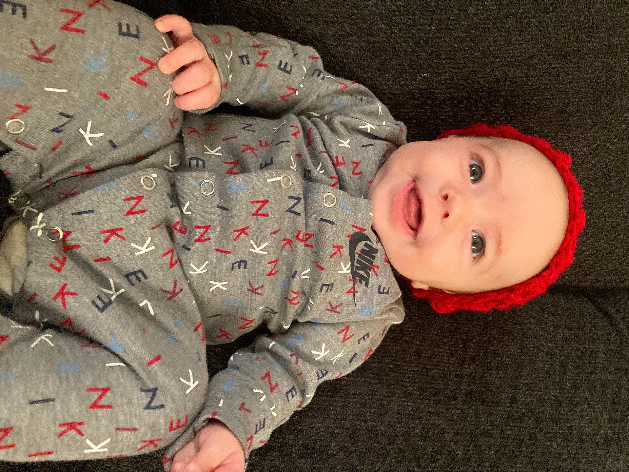 Jayde joined the competition — help win amazing prizes! baby, baby_products, baby_toddler_clothing, carmine, cheek, child, collar, comfort, eye, linens, nose, outerwear, pattern, person, plant, product, sitting, skin, sleeve, smile