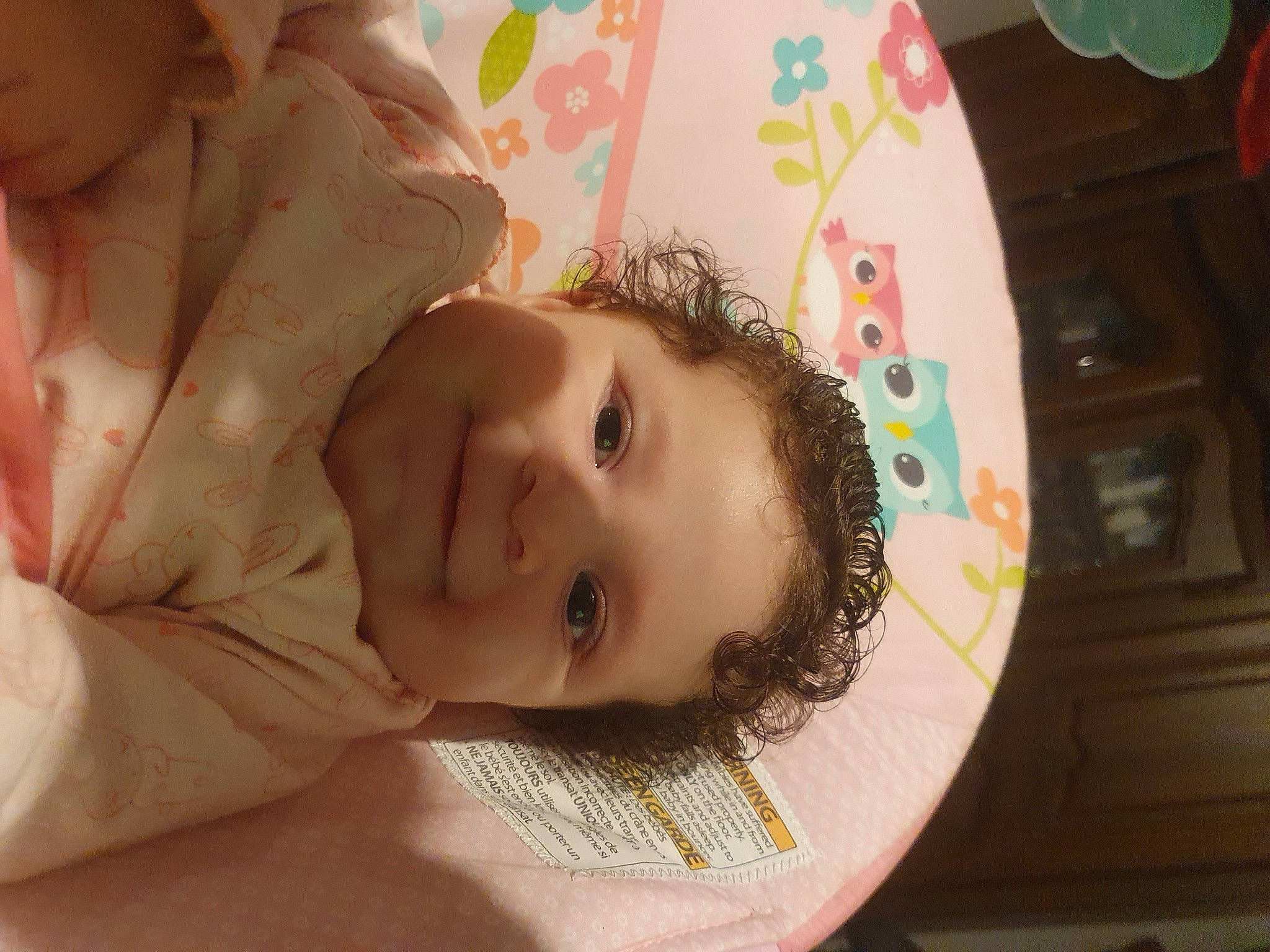 Lena a rejoint le concours — aidez-le/la à gagner de superbes lots ! baby, beauty, cheek, child, eye, face, head, joy, lip, person, pink, room, skin, smile, toddler