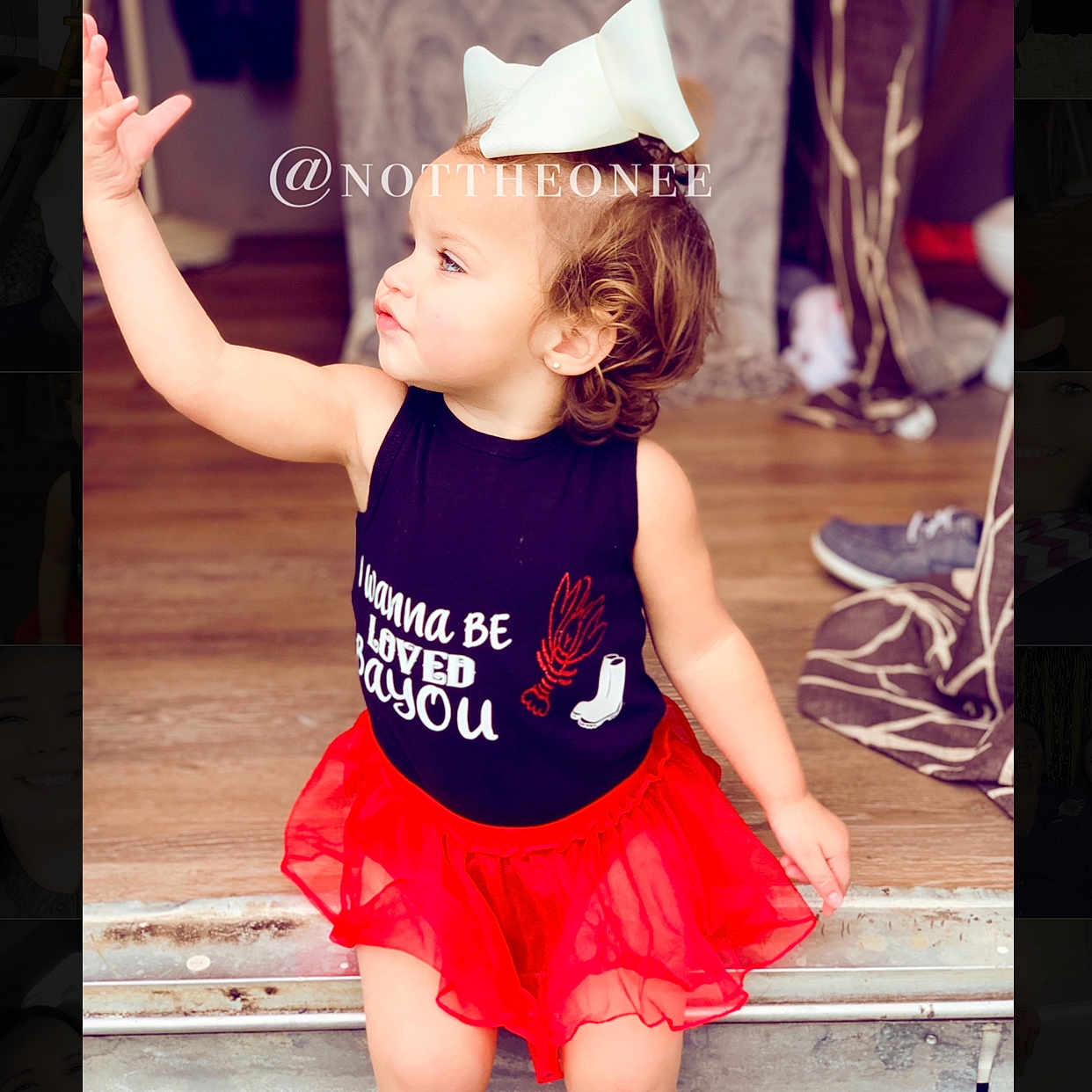 Daysia is registered to the contest to win money with this photo: baby, baby_toddler_clothing, ballet_tutu, child, child_model, clothing, costume, costume_accessory, design, dress, fashion_accessory, happy, hat, headgear, person, photography, pink, product, red, smile