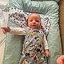 Stan a rejoint le concours — aidez-le/la à gagner de superbes lots ! baby, infant, romper, mickey_mouse, donald_duck, pluto, disney, cushion, blanket, heart_pattern, lying_down, indoor, child, cute, smiling, reaching, soft_lighting, baby_clothes, hand, face