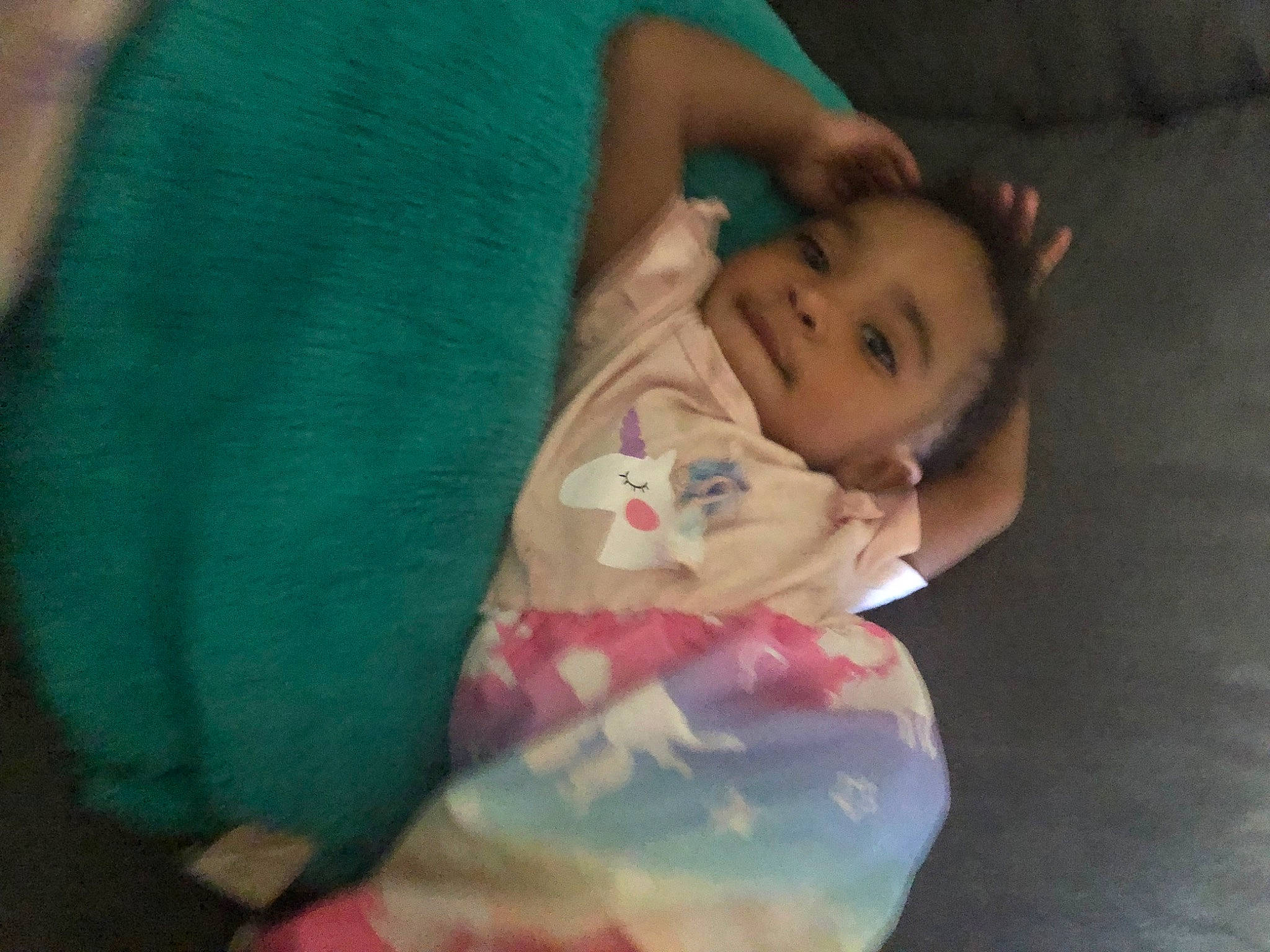 Javianna joined the competition — help win amazing prizes! baby, baby_products, baby_toddler_clothing, cheek, child, comfort, eye, finger, fun, happy, human_body, iris, linens, mouth, nail, nose, person, room, sitting, skin