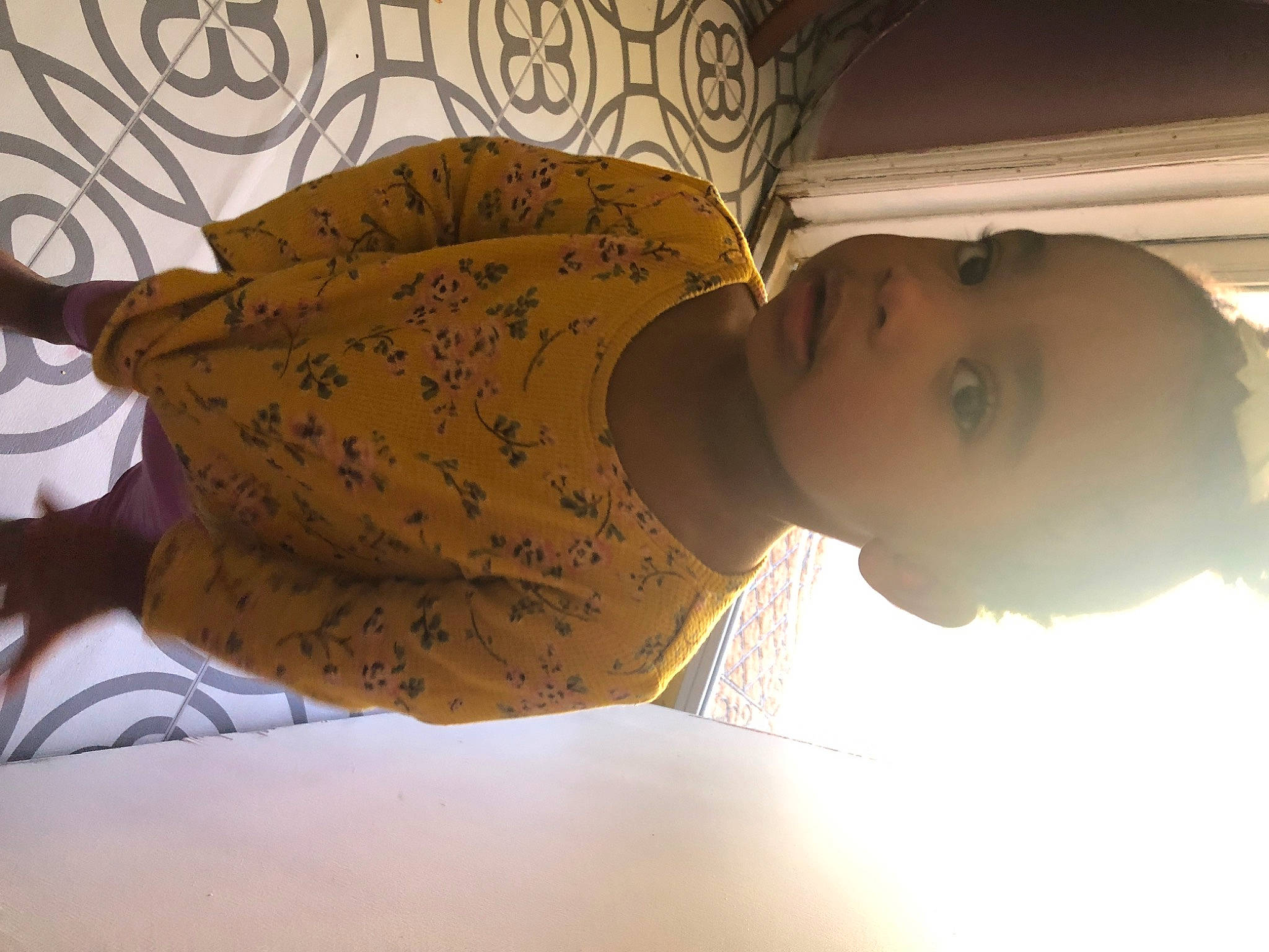 Javianna joined the competition — help win amazing prizes! abdomen, baby, child, elbow, eyewear, fashion_accessory, happy, hat, head, headgear, illustration, neck, pattern, person, plant, room, skin, sleeve, toddler, visual_arts