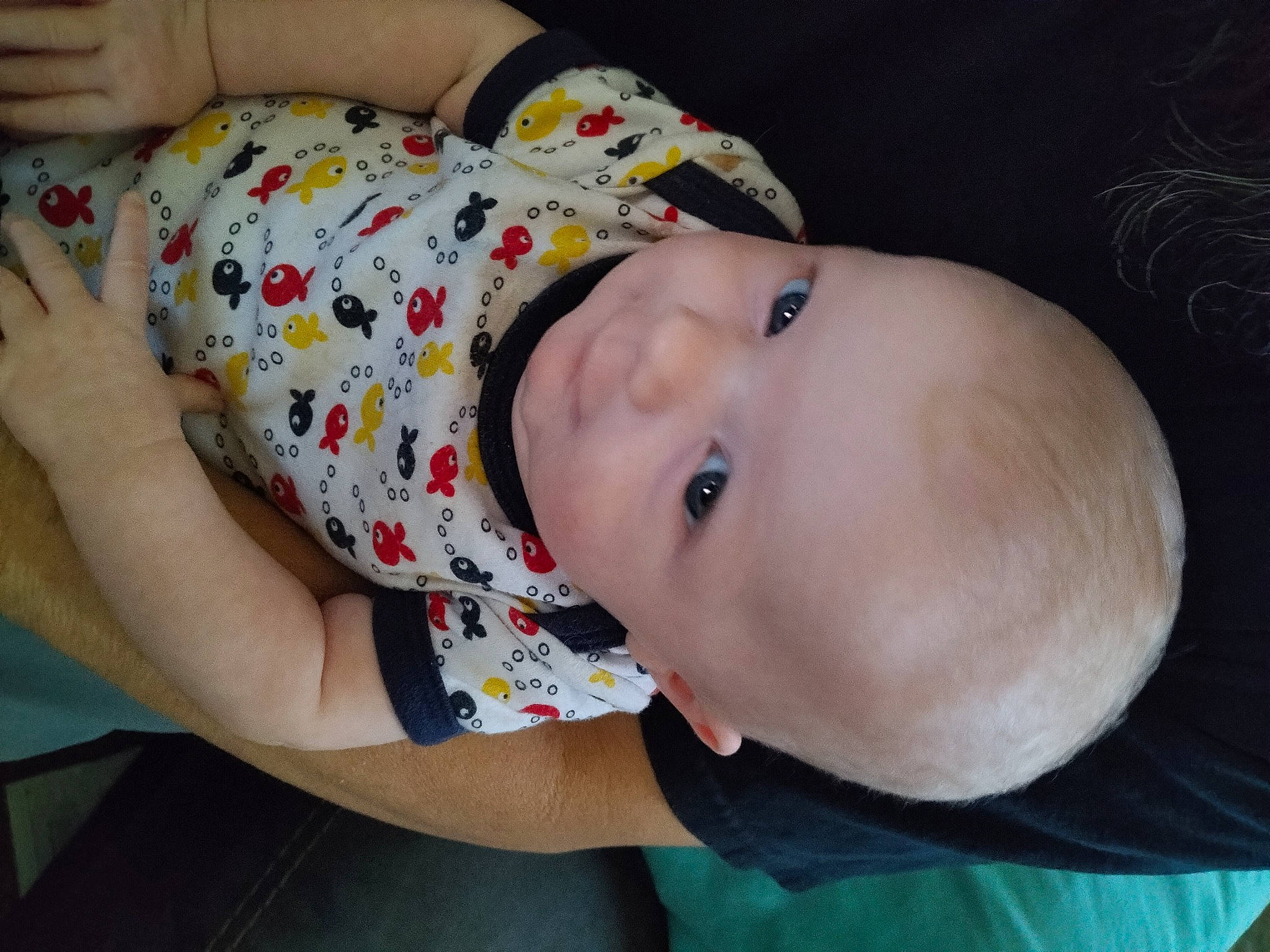 Willow joined the competition — help win amazing prizes! baby, baby_products, baby_toddler_clothing, cheek, child, comfort, elbow, eye, eyelash, finger, happy, lip, mouth, nail, pattern, person, skin, sleeve, toddler