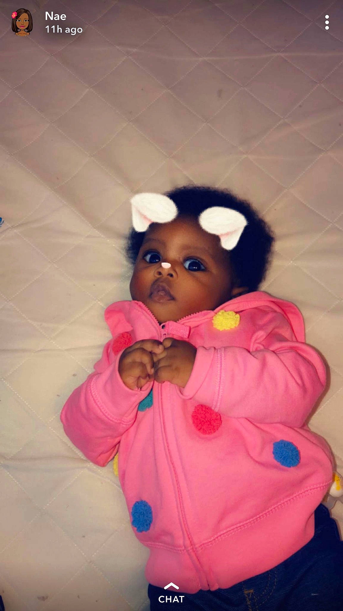 Symara joined the competition — help win amazing prizes! baby, cheek, child, person, pink, stuffed_toy, toddler