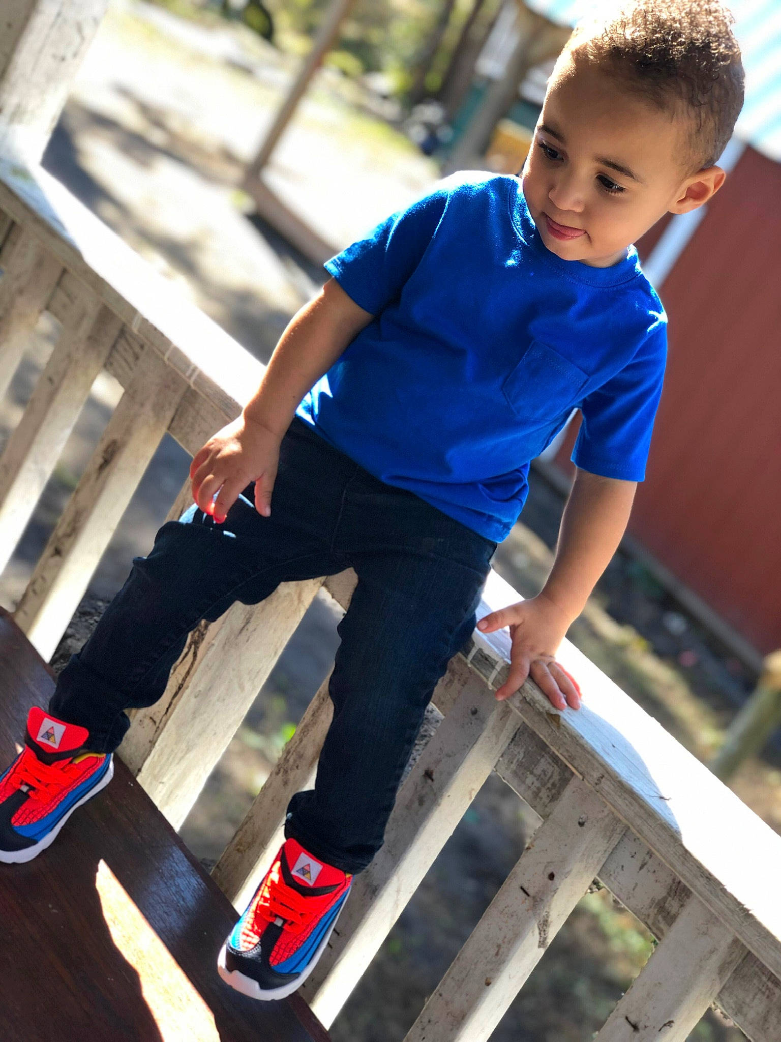 Noah is registered to the contest to win money with this photo: child, child_model, cool, footwear, fun, jeans, leisure, male, person, play, recreation, shoe, skateboard, skateboarder, smile, t_shirt, toddler