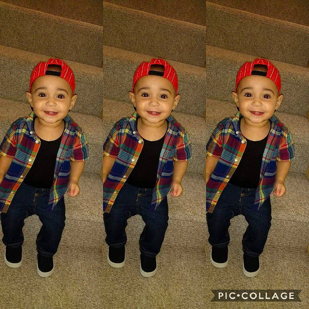 Noah is registered to the contest to win money with this photo: cap, child, event, fun, headgear, joy, person, toddler