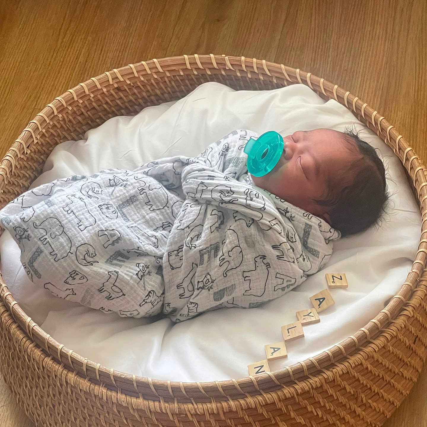 Zaylan joined the competition — help win amazing prizes! baby, blanket, crib, furniture, infantbed, newborn, person