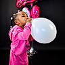 Ilan is registered to the contest to win money with this photo: balloon, bodypart, child, clothing, face, female, finger, footwear, girl, hand, hat, head, inflatable, people, person, photography, portrait, purple, shoe, sphere