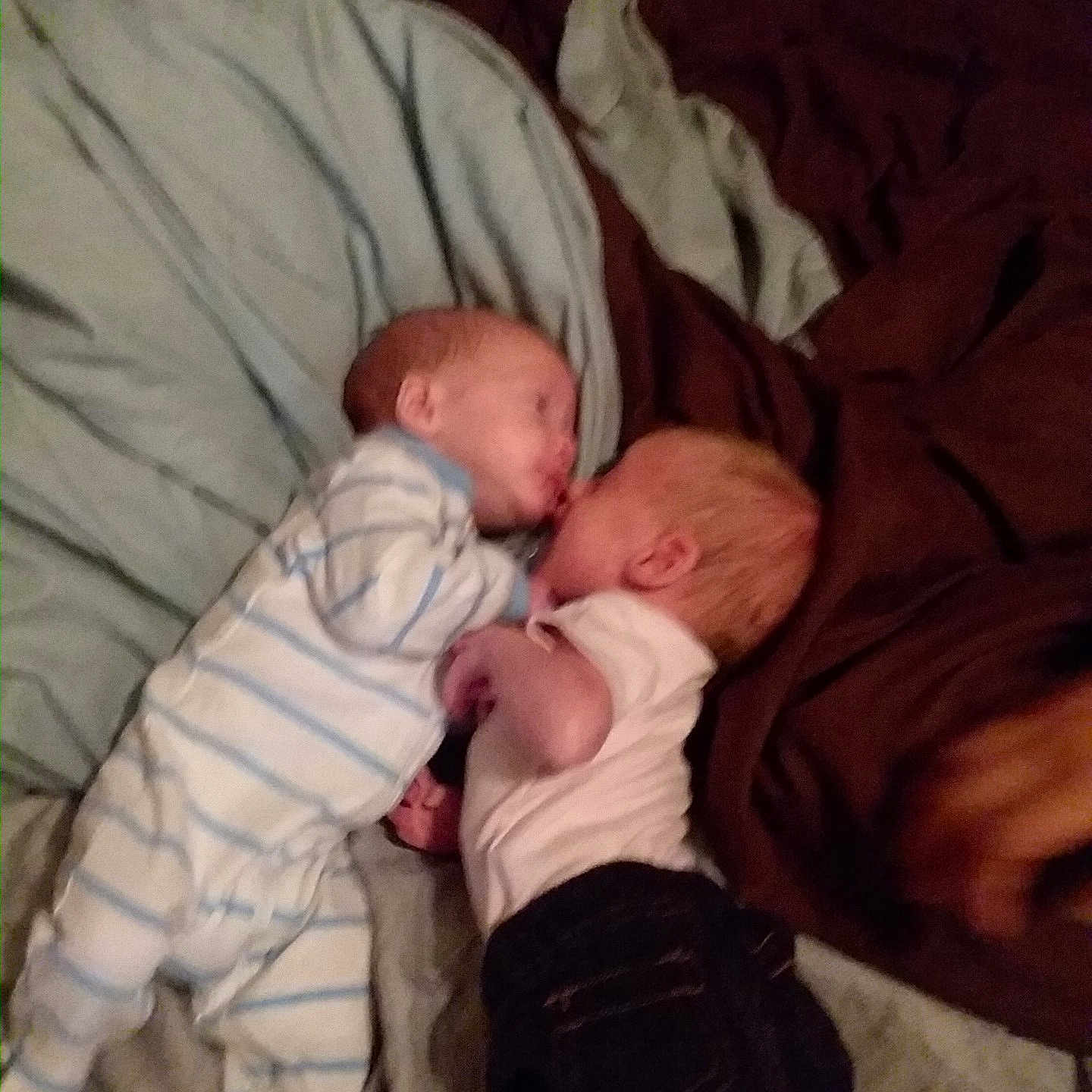 Edward And Isabella joined the competition — help win amazing prizes! arm, child, father, finger, fun, girl, hand, infant, mouth, nap, person, product, sleep, toddler, trunk