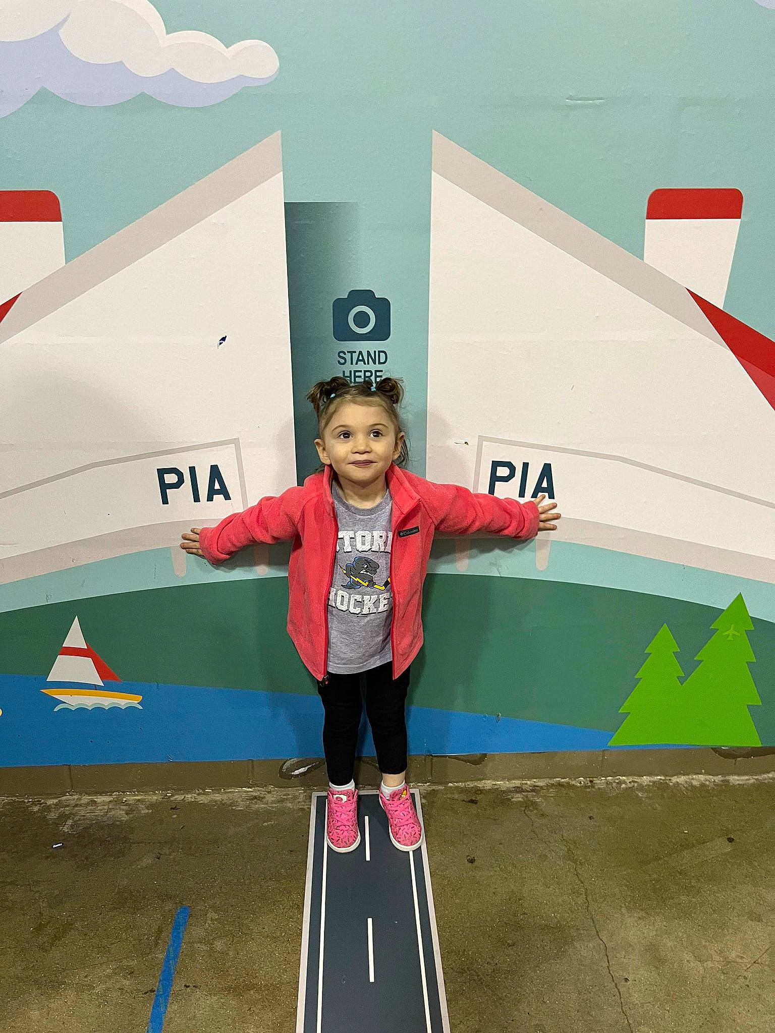 Aurora joined the competition — help win amazing prizes! advertising, aerospace_engineering, aircraft, competition, competition_event, fun, individual_sports, joy, leisure, logo, person, recreation, smile, sports, sportswear, t_shirt, toddler, track_and_field_athletics, visual_arts, white