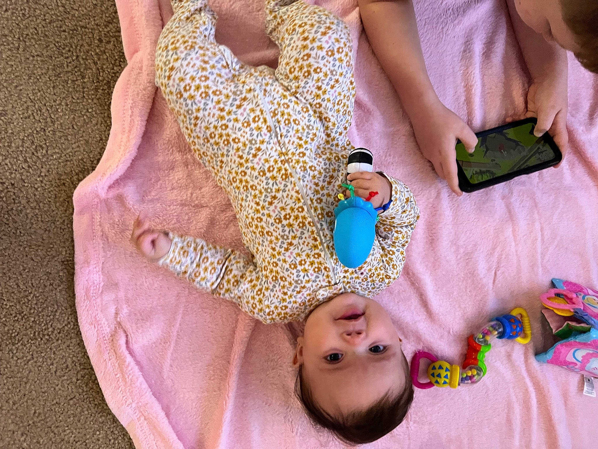 Lena joined the competition — help win amazing prizes! baby, baby_toddler_clothing, body_jewelry, child, comfort, eyewear, fashion_accessory, happy, jewellery, linens, magenta, nail, pattern, person, pink, skin, sleeve, sunglasses, textile, toddler