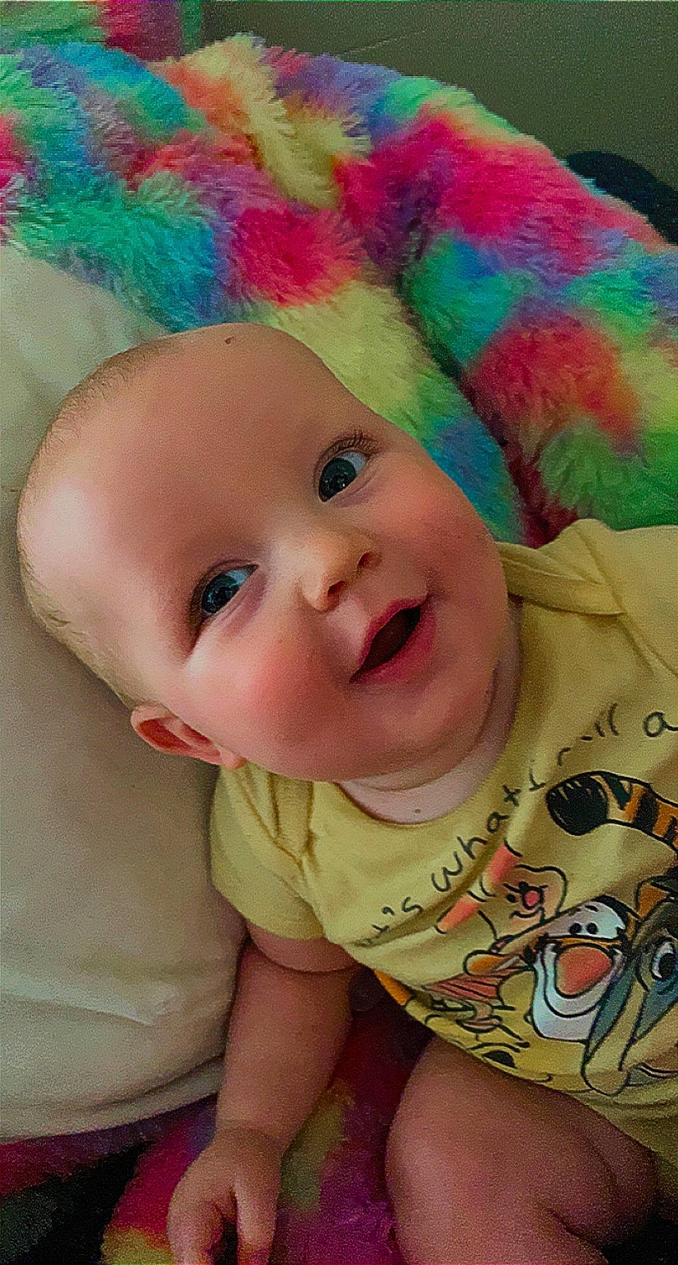 Ryan joined the competition — help win amazing prizes! baby, baby_toddler_clothing, cap, cheek, chin, eye, eyebrow, fun, happy, head, iris, lip, mouth, nose, person, pink, skin, sleeve, smile, textile