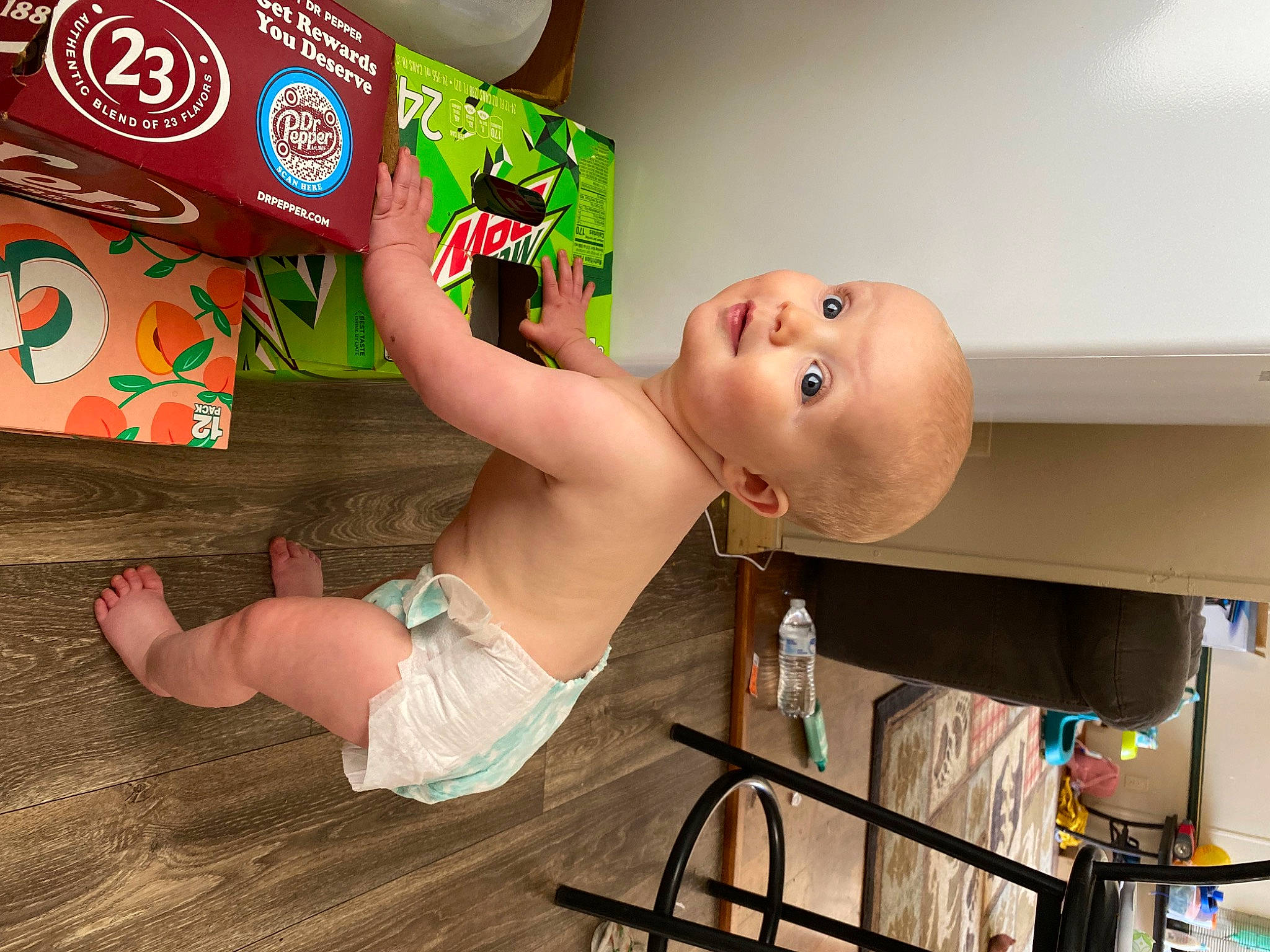 Ryan joined the competition — help win amazing prizes! abdomen, arm, baby, baby_products, baby_toddler_clothing, bathing, chest, child, foot, fun, hand, happy, hardwood, person, play, room, shelf, smile, thumb, toddler