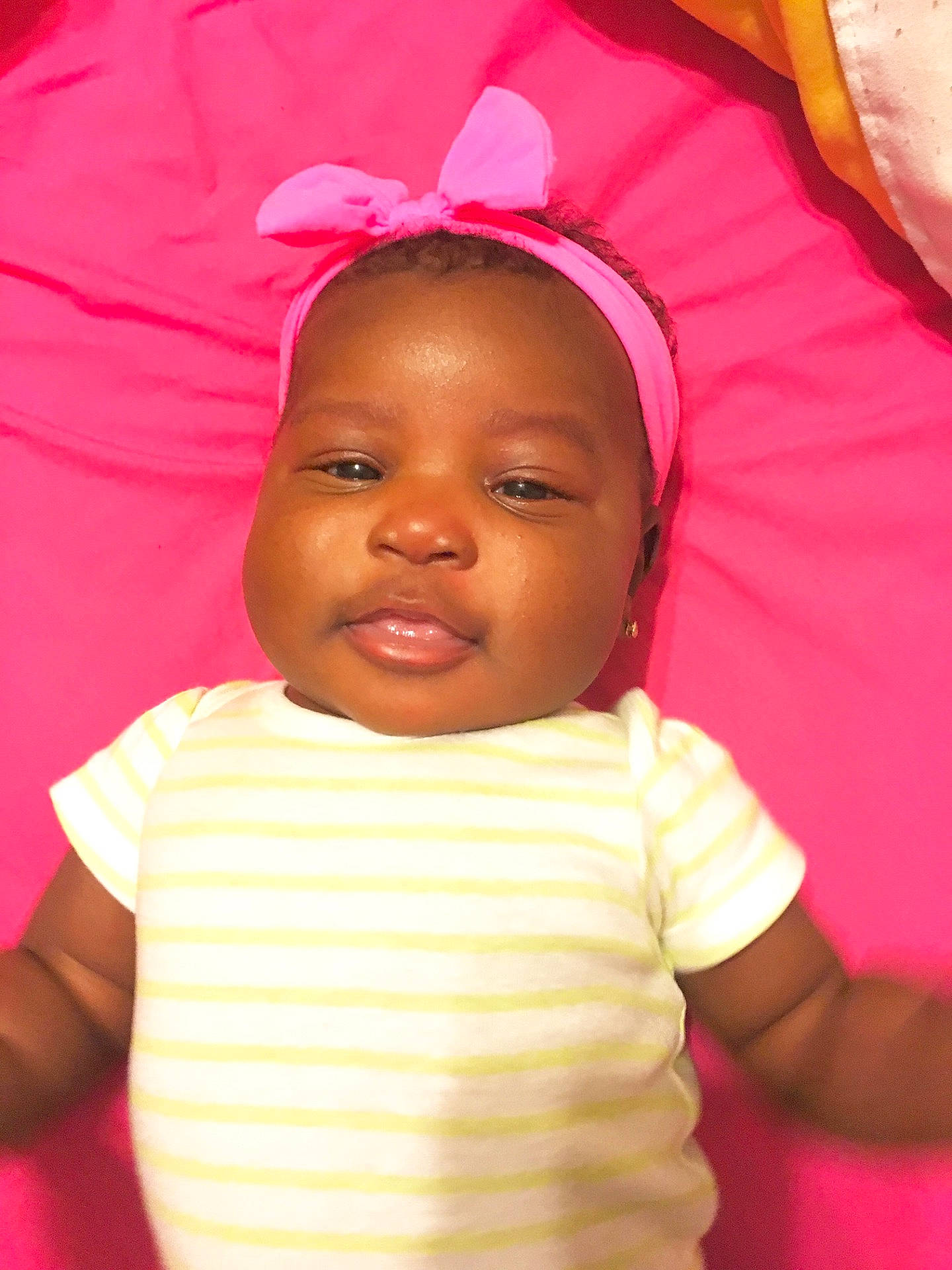 Jheya Brielle joined the competition — help win amazing prizes! beauty, cheek, child, ear, eye, fun, girl, hair_accessory, happiness, infant, iris, lip, person, pink, product, skin, smile, toddler