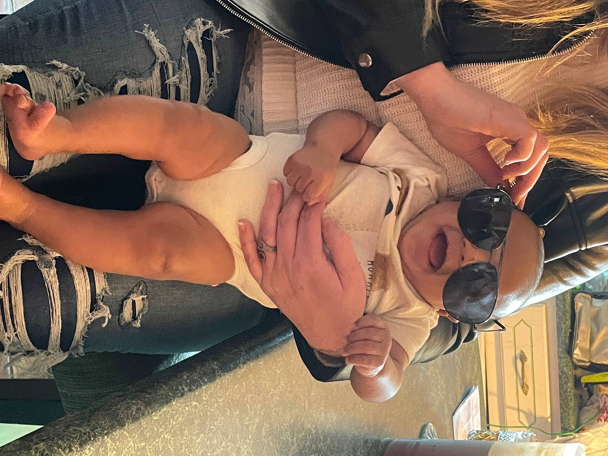 Ethan joined the competition — help win amazing prizes! abdomen, black_hair, chest, cool, elbow, eyewear, finger, human_leg, knee, leg, lingerie, mouth, person, shorts, stomach, sunglasses, thigh, trunk, undergarment, waist
