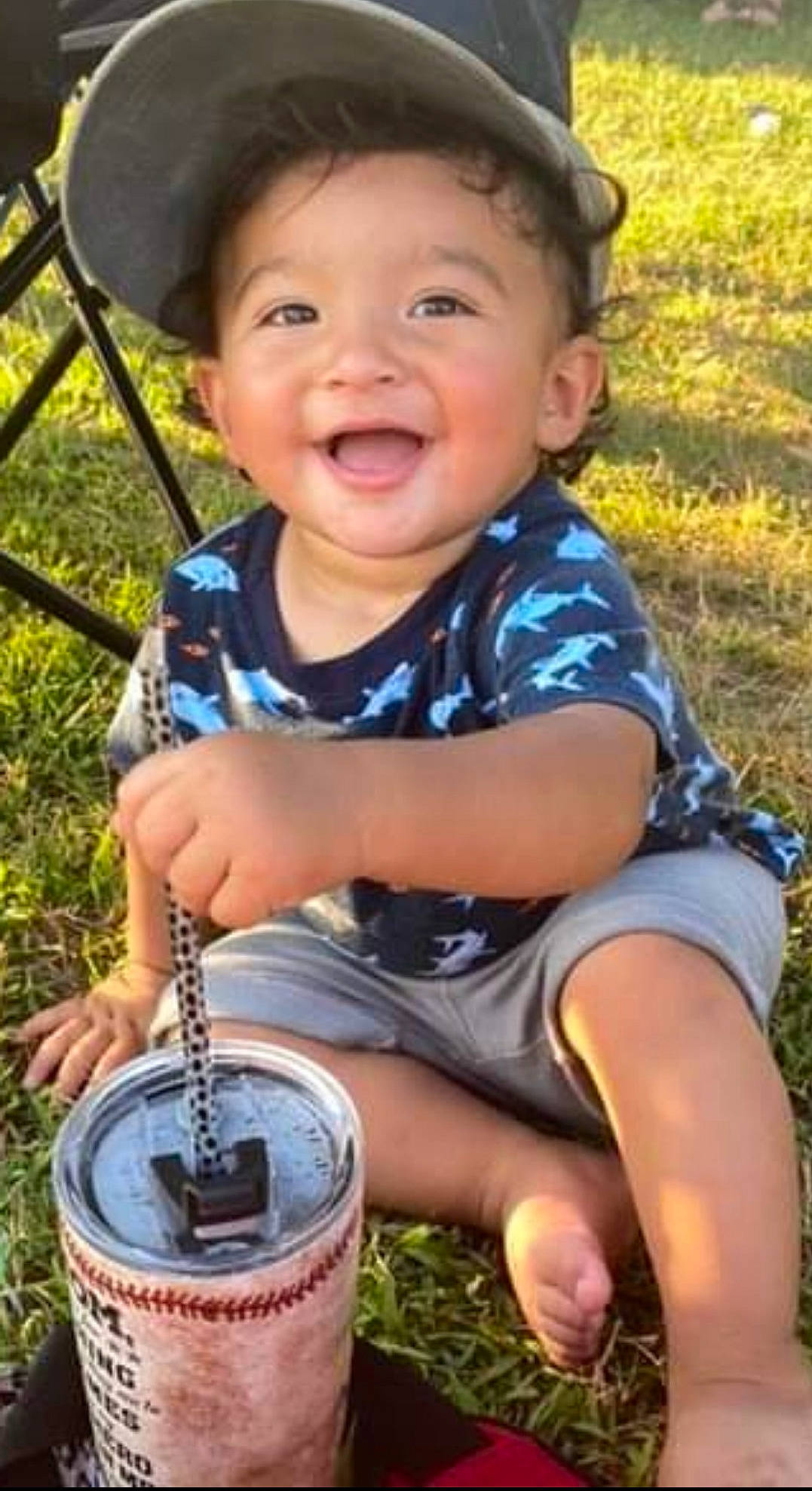 Neven joined the competition — help win amazing prizes! baby_toddler_clothing, child, eye, finger, flowerpot, fun, grass, happy, joy, leisure, organ, people_in_nature, person, photograph, plant, shorts, sitting, skin, smile, summer