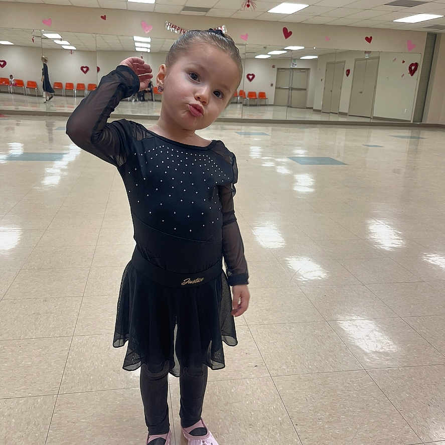 Kahlani joined the competition — help win amazing prizes! accessories, bodypart, child, clothing, dress, face, female, finger, footwear, girl, hand, head, longsleeve, pants, person, photography, portrait, shoe, sleeve, standing