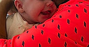 Ottalee Jo is registered to the contest to win money with this photo: baby, adult, hug, smile, joy, closeup, indoor, person, face, apparel, shirt, child, love, affection, family, gentle, happy, skin, expression, warmth