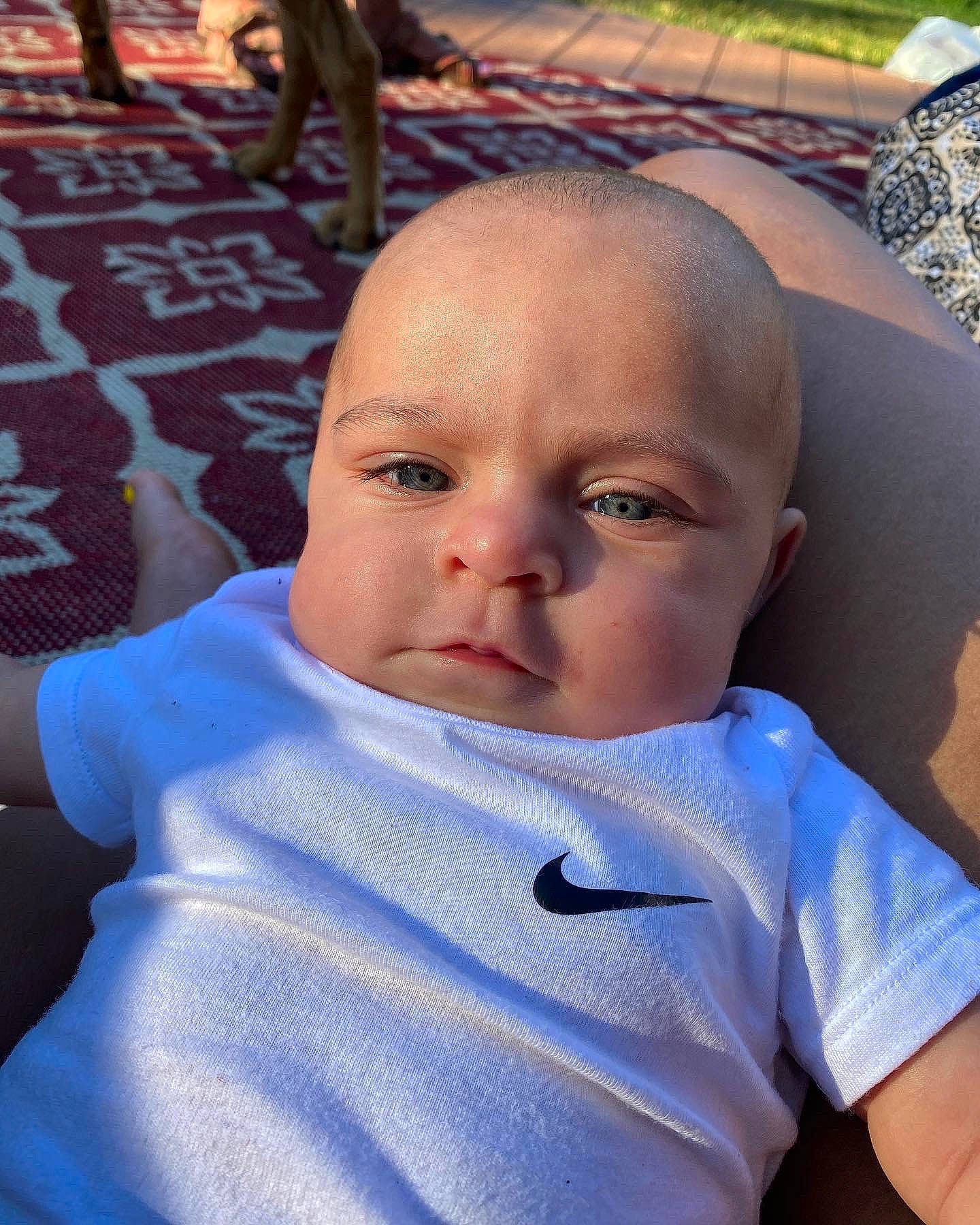 Heather is registered to the contest to win money with this photo: baby, cheek, child, chin, eye, face, forehead, head, lip, nose, person, skin, toddler