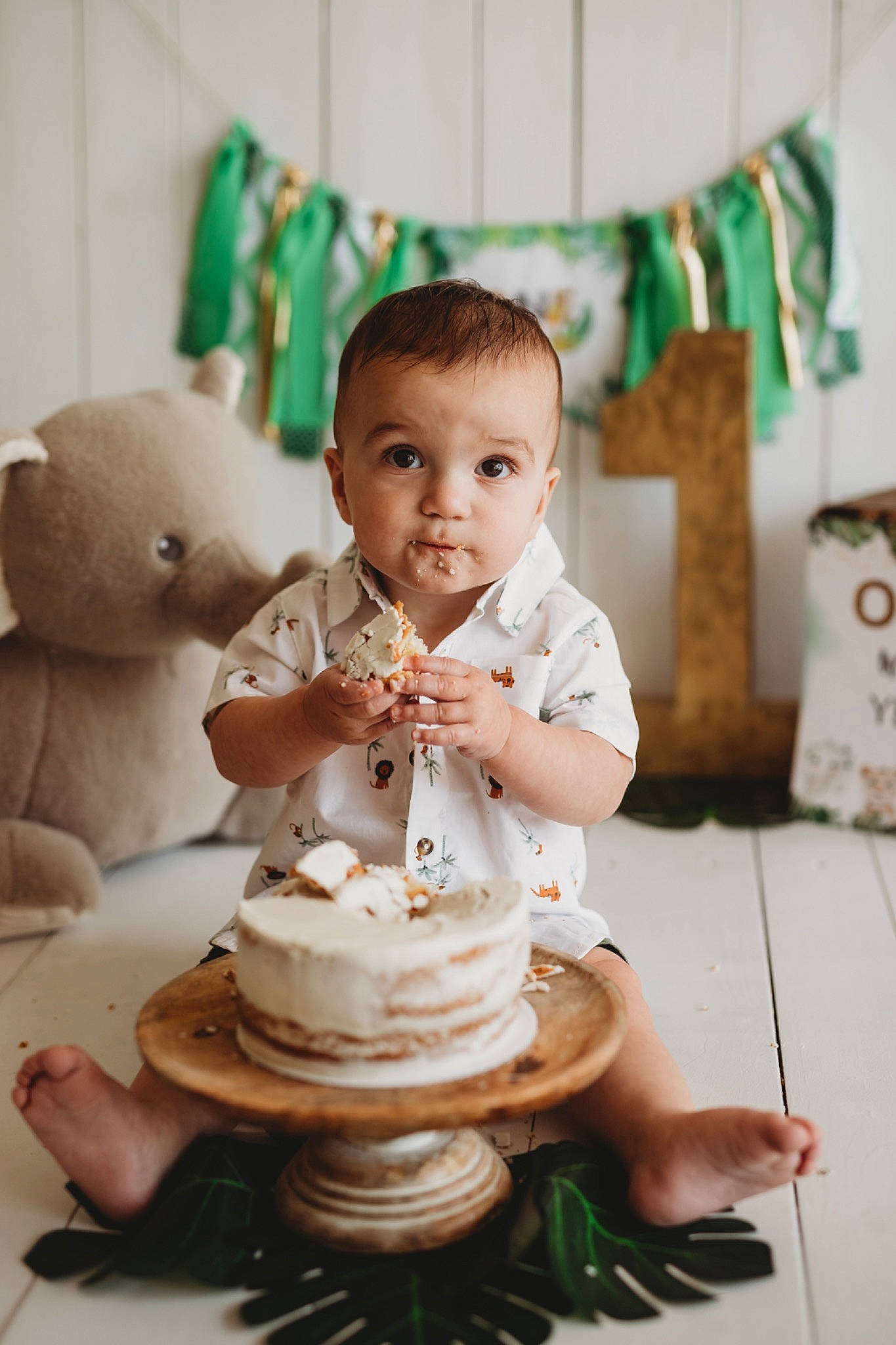 Izaiah joined the competition — help win amazing prizes! baby, baked_goods, birthday, birthday_cake, cake, cake_decorating, cake_decorating_supply, child, dessert, dress, event, food, green, happy, icing, person, serveware, sitting, skin, sugar_cake