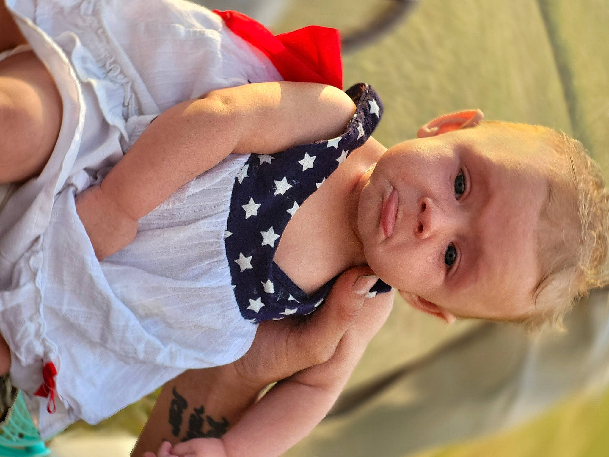 Octavia joined the competition — help win amazing prizes! baby, baby_toddler_clothing, cheek, child, comfort, finger, fun, gesture, hand, happy, nail, pattern, person, play, sitting, skin, smile, textile, thumb, toddler
