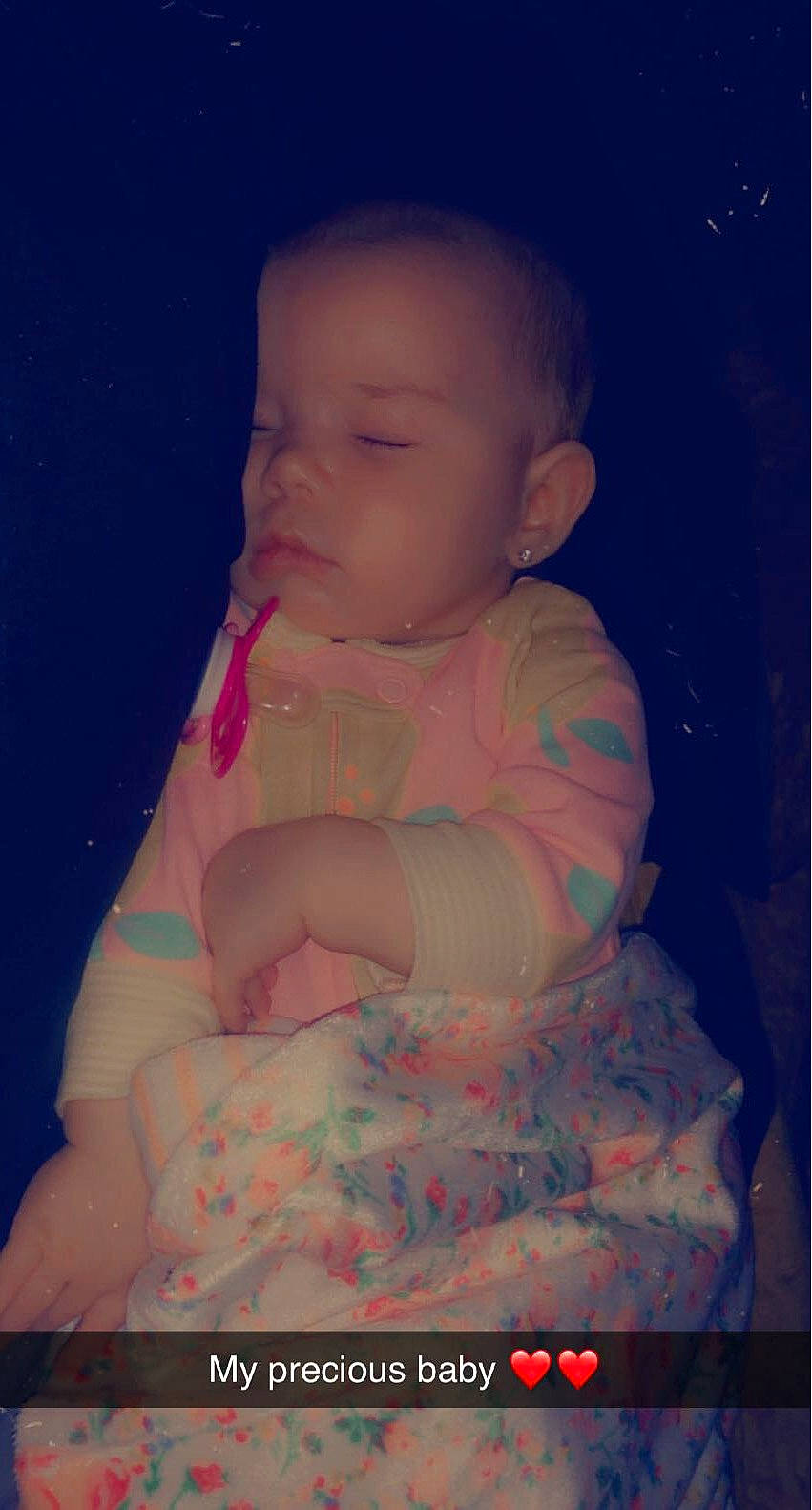 Paisley is registered to the contest to win money with this photo: arm, baby, baby_products, baby_toddler_clothing, cheek, cloud, comfort, elbow, gesture, happy, iris, linens, lip, mouth, nail, neck, person, sleeve, thumb, tints_and_shades