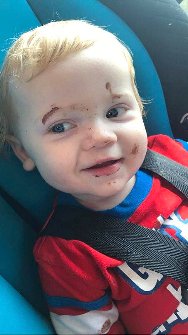 Carsen joined the competition — help win amazing prizes! baby, cheek, child, chin, cool, ear, eye, eyebrow, face, facial_expression, forehead, head, jaw, lip, mouth, nose, person, skin, smile, toddler