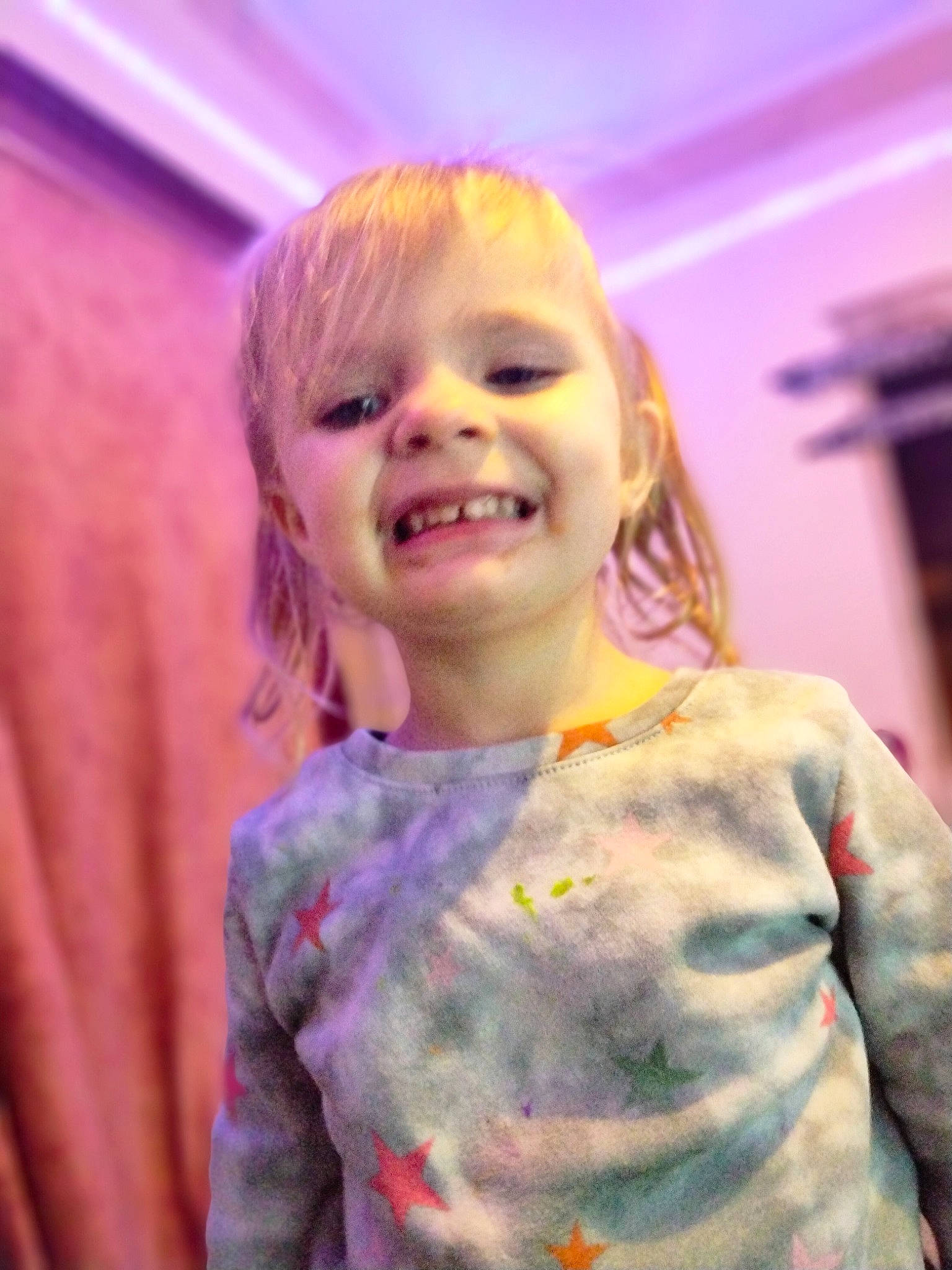 Airianna joined the competition — help win amazing prizes! cheek, chin, cool, face, fun, hairstyle, happy, human_body, iris, joy, lip, magenta, mouth, person, pink, purple, shoulder, skin, sleeve, smile