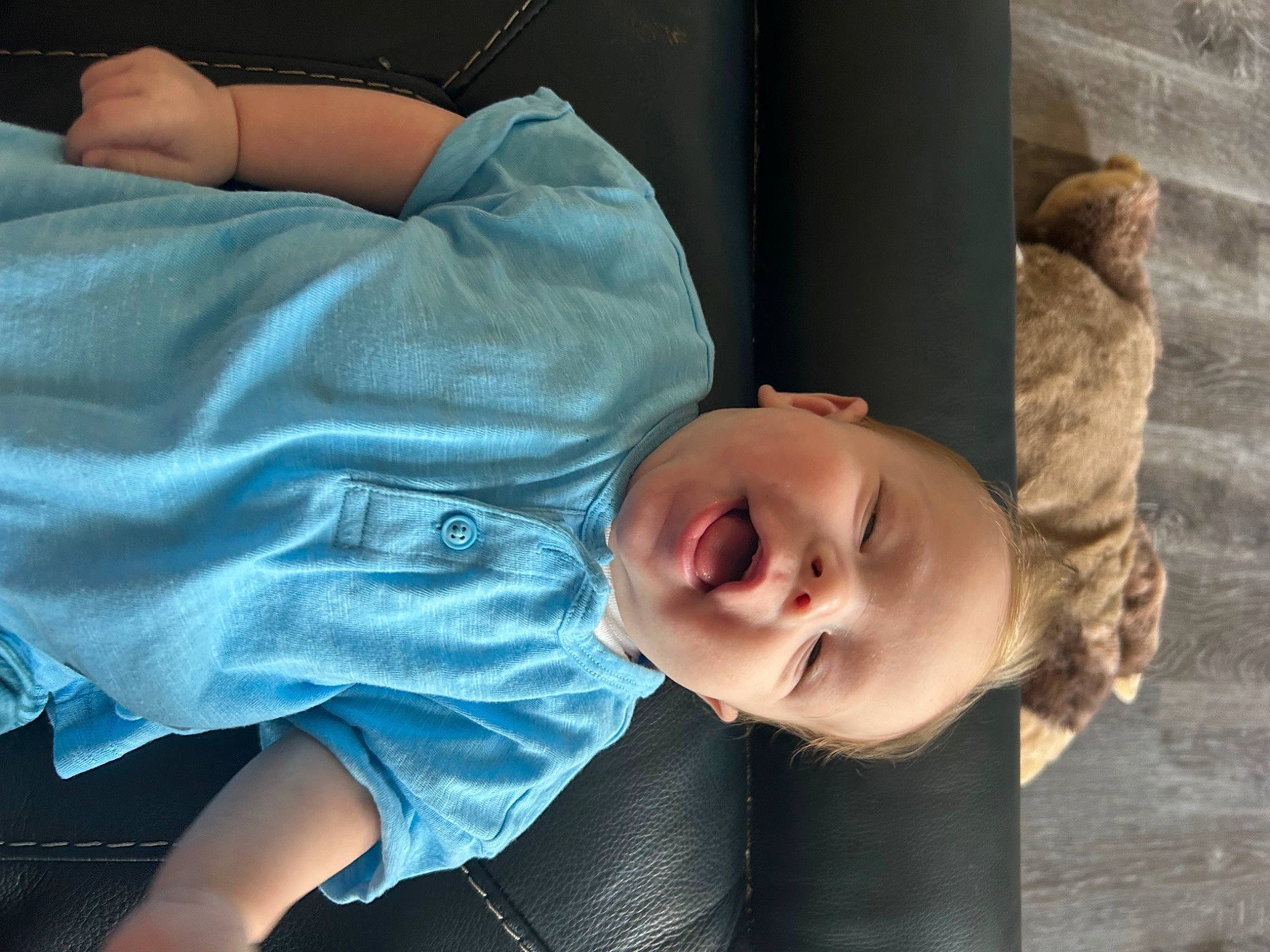 Chayce joined the competition — help win amazing prizes! baby, baby_toddler_clothing, child, comfort, elbow, glasses, happy, hat, joint, mouth, nose, person, plant, sitting, smile, sunglasses, t_shirt, toddler, tree, window
