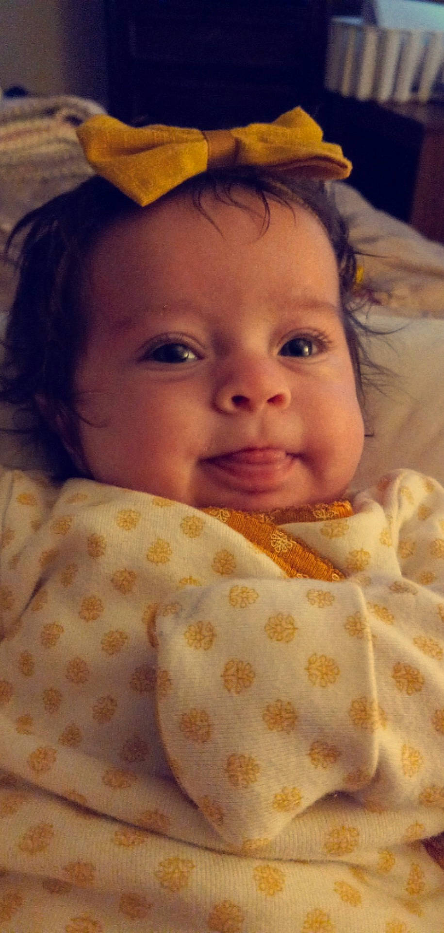 Meadow joined the competition — help win amazing prizes! cheek, chin, ear, eyebrow, eyelash, face, facial_expression, forehead, happy, human, iris, lip, nose, organ, outerwear, person, skin, sleeve, smile, textile