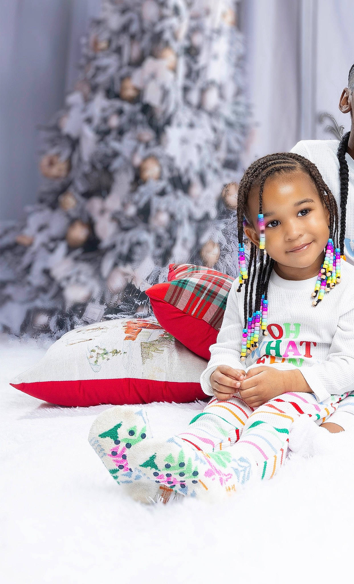 Cailey is registered to the contest to win money with this photo: child, costume, event, fashion_design, formal_wear, fun, happy, jewellery, joy, leisure, magenta, pattern, person, photo_shoot, portrait_photography, sitting, sleeve, smile, toddler, tradition