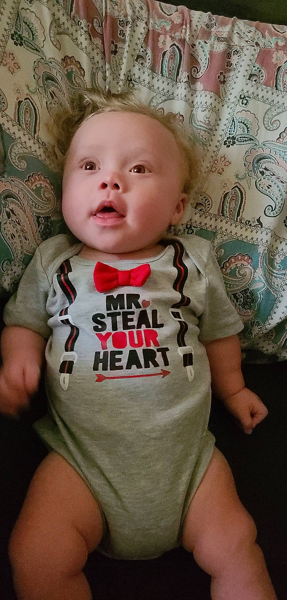 Tate joined the competition — help win amazing prizes! baby, baby_products, baby_toddler_clothing, cheek, child, cool, head, person, product, skin, sleeve, t_shirt, toddler