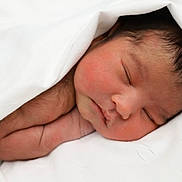 Fatima is registered to the contest to win money with this photo: newborn, baby, sleeping, infant, blanket, wrapped, peaceful, soft, closeup, face, skin, child, cute, newborn_baby, resting, calm, portrait, indoors, human, young