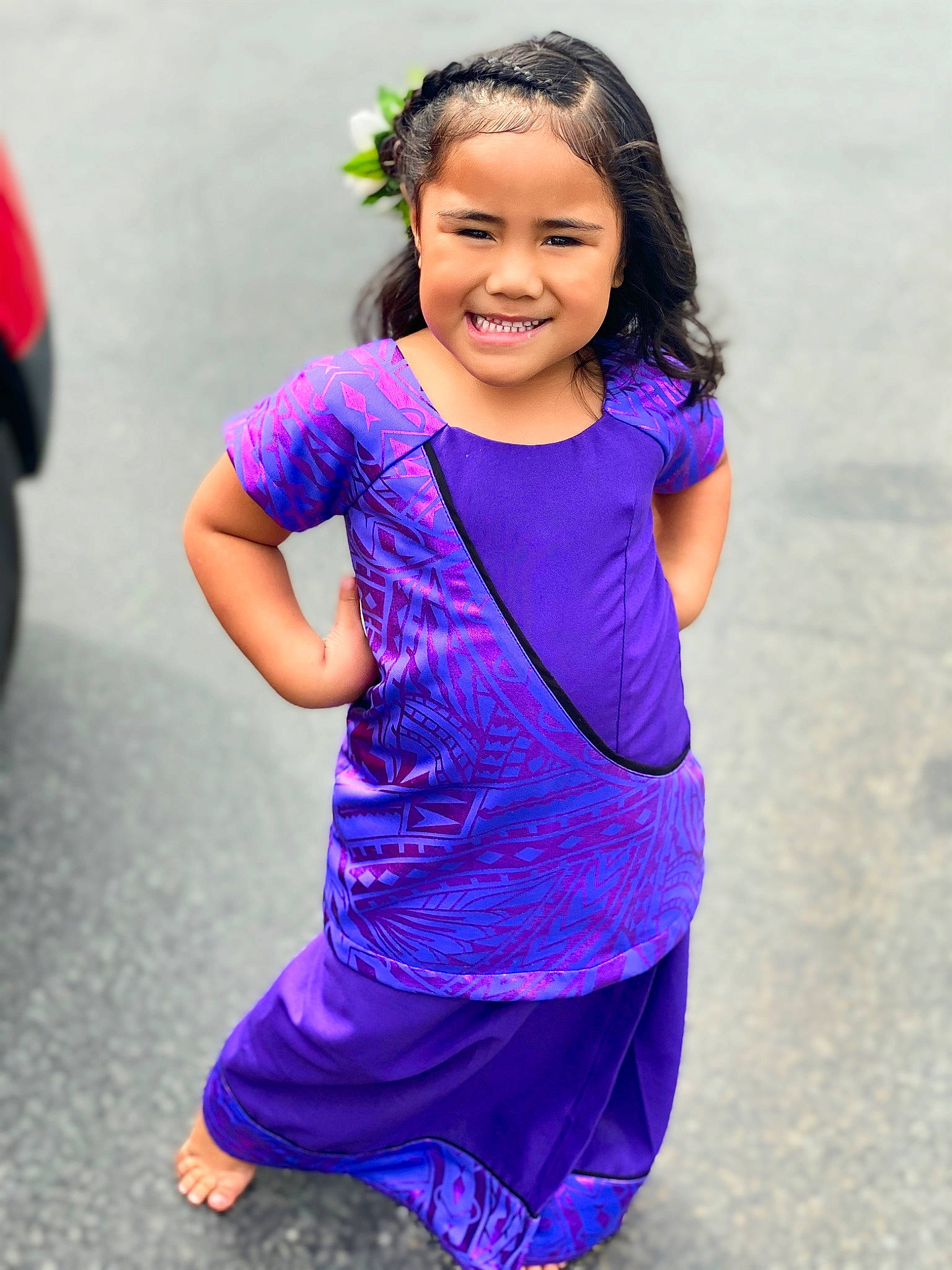 Athalia joined the competition — help win amazing prizes! blue, child, child_model, dress, electric_blue, fun, joy, magenta, person, photography, play, purple, smile, toddler, violet