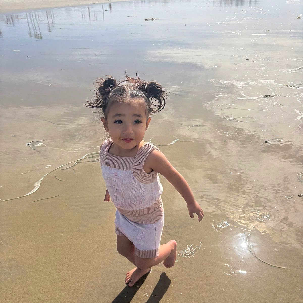Sitrine joined the competition — help win amazing prizes! beach, beachwear, child, clothing, coast, diaper, face, female, girl, head, nature, outdoors, person, photography, portrait, sea, shoreline, sky, summer, water