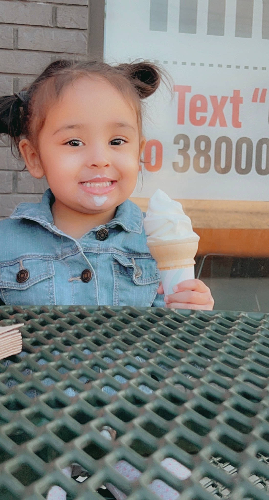 Legacy joined the competition — help win amazing prizes! baby_toddler_clothing, cheek, child, denim, eye, flash_photography, flooring, gesture, happy, joy, mesh, people, person, sitting, skin, sleeve, smile, standing, t_shirt, thumb