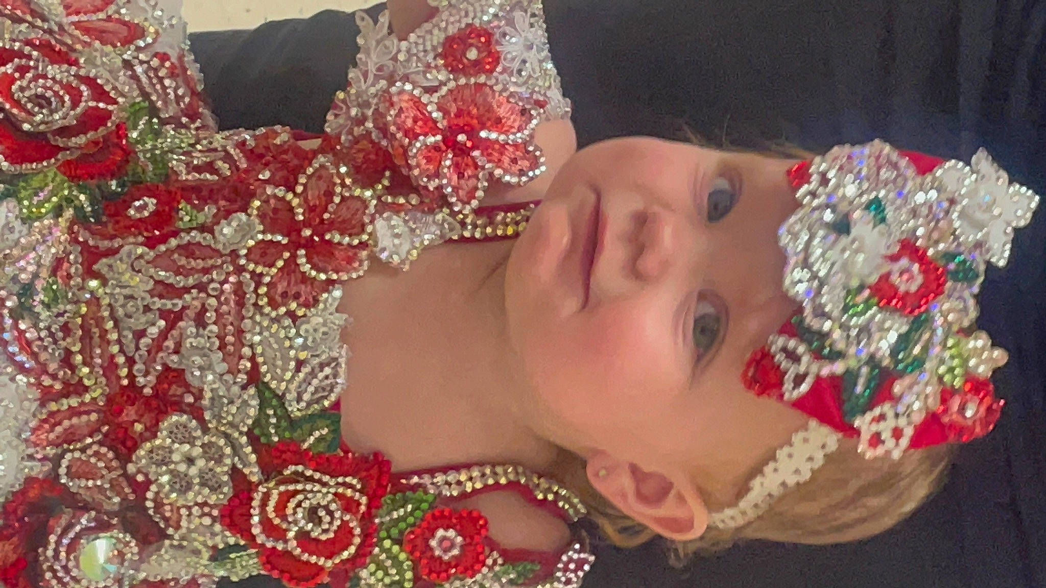 Leia joined the competition — help win amazing prizes! beauty, close_up, embellishment, event, eyelash, fashion, fashion_accessory, fashion_design, hair_accessory, happy, headgear, headpiece, headwear, jewellery, lip, lipstick, makeover, pattern, person, petal