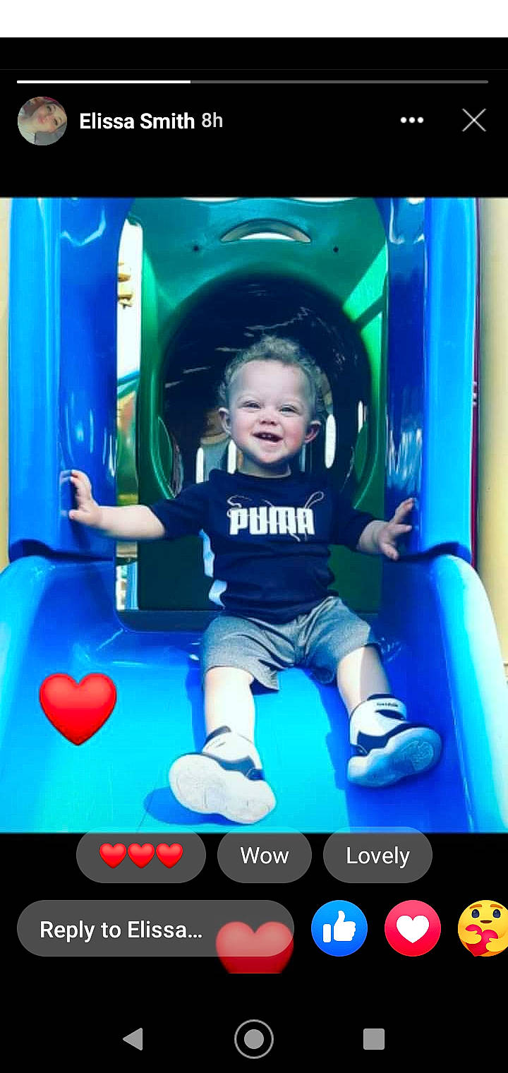 Brayson joined the competition — help win amazing prizes! azure, blue, child, communication_device, design, electric_blue, flash_photography, fun, gadget, happy, leisure, light, person, portable_communications_device, product, purple, recreation, smile, technology, toddler