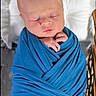 baby, basket, bed, blanket, blue_blanket, child, cozy, cute, hand, head, infant, newborn, peaceful, portrait, rest, skin, sleep, sleeping, swaddled, wrapped