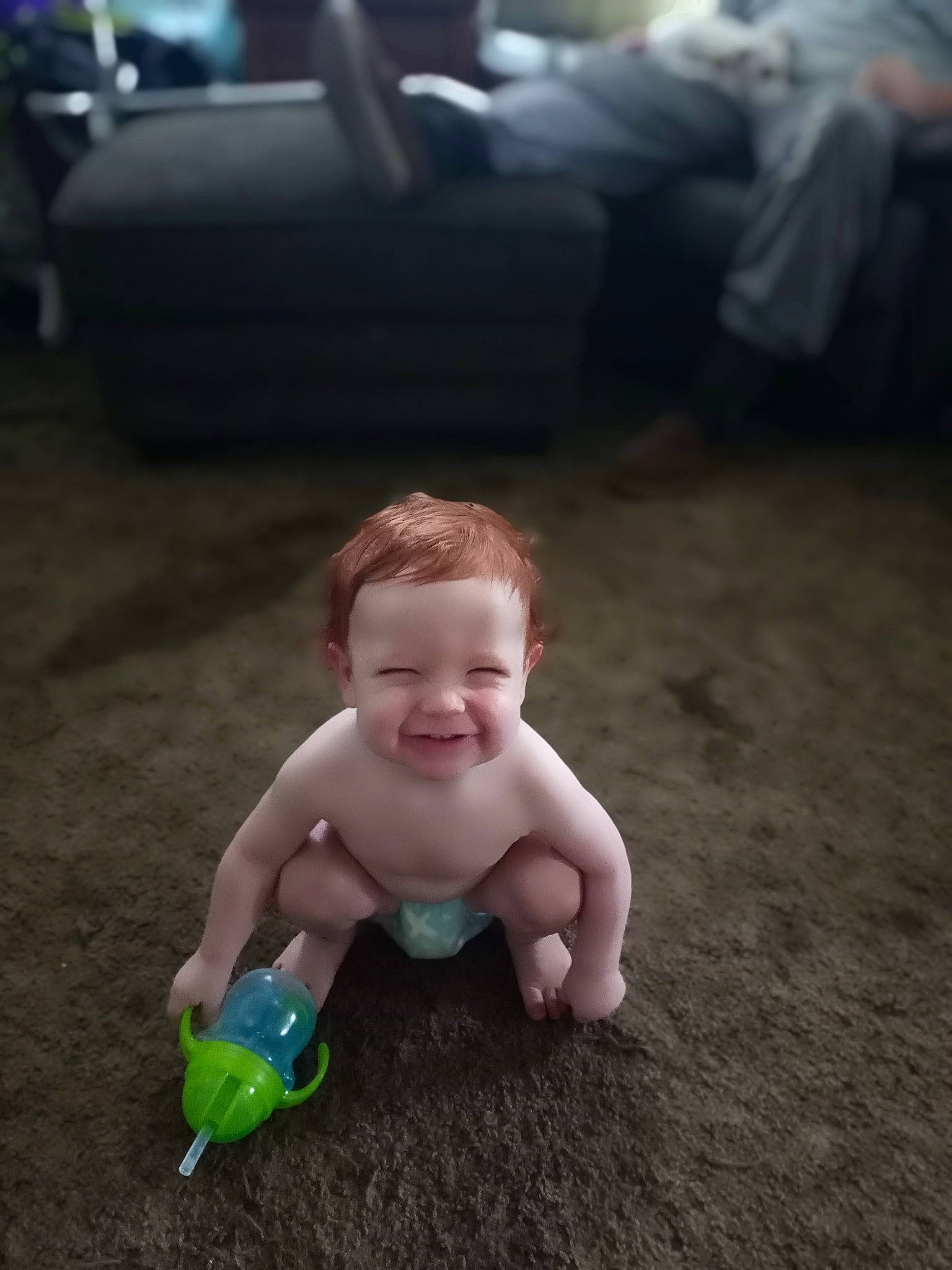 Riot joined the competition — help win amazing prizes! baby, baby_products, chest, child, crawling, eye, flash_photography, flooring, foot, fun, grass, happy, human_body, joy, leisure, people_in_nature, person, sitting, smile, thumb