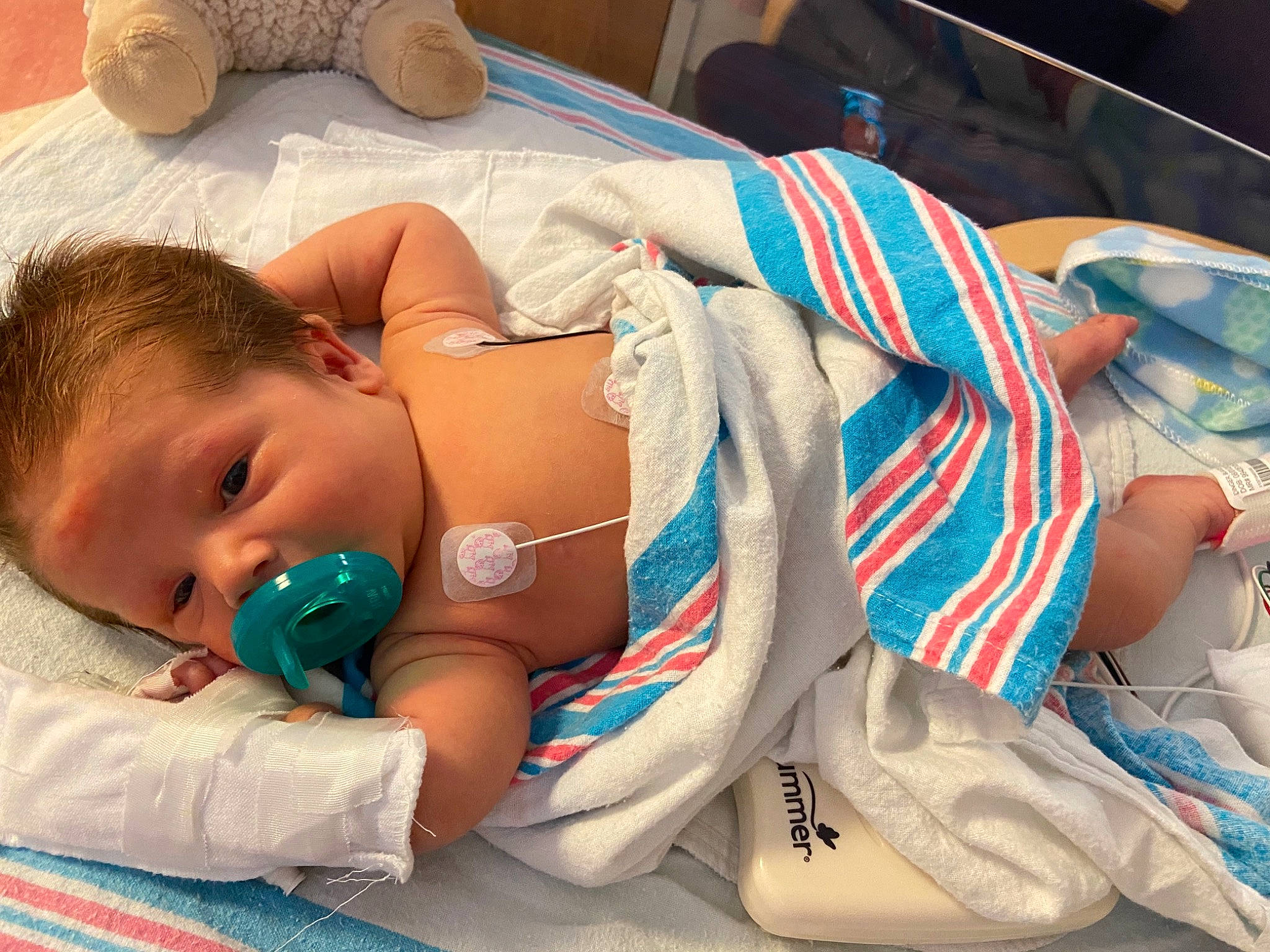 Blayze joined the competition — help win amazing prizes! abdomen, baby, baby_products, baby_sleeping, bedtime, chest, child, comfort, elbow, health_care, hospital, joint, linens, mouth, person, room, skin, textile, thigh, toddler