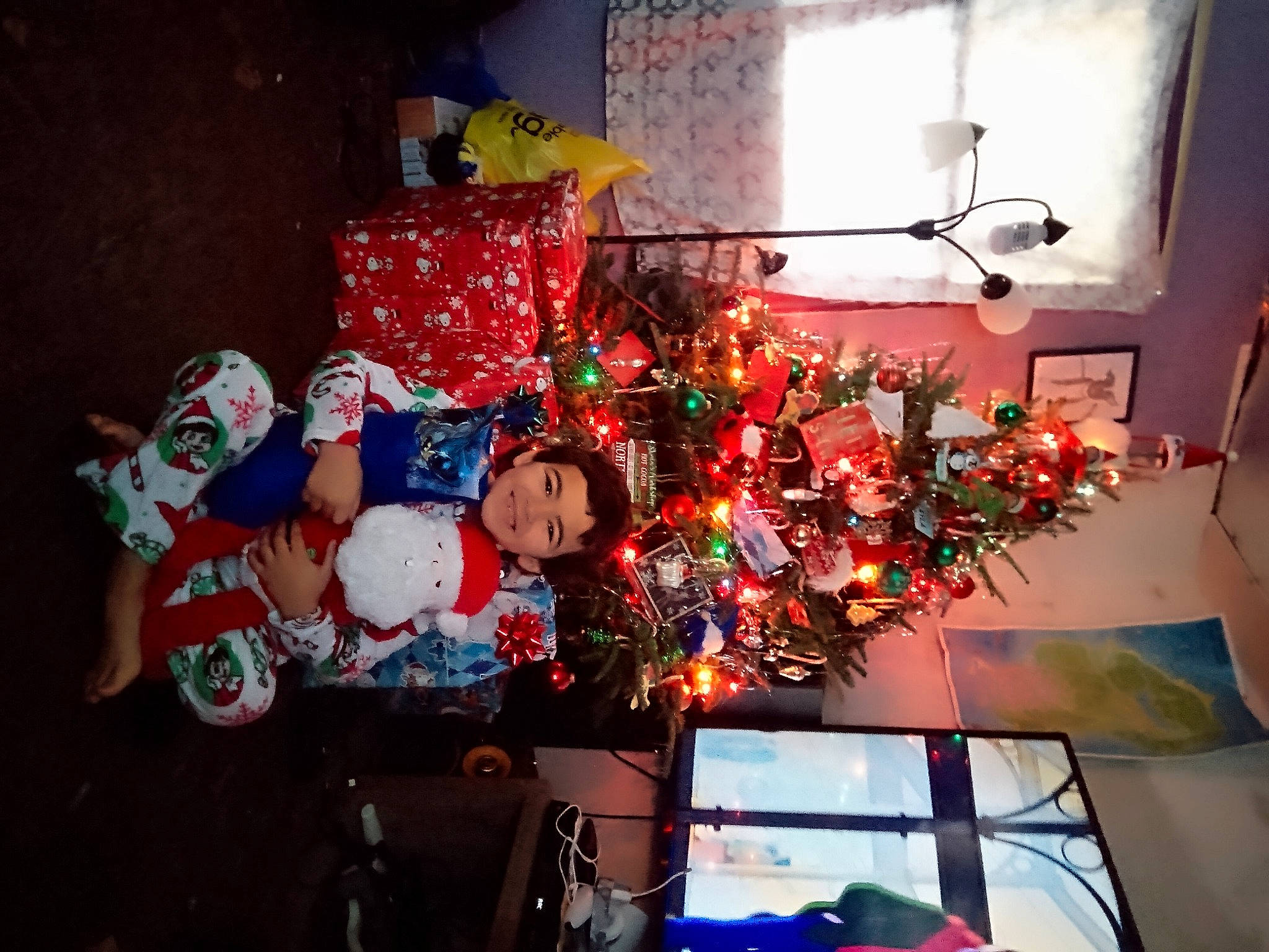 Carlos joined the competition — help win amazing prizes! carmine, christmas, christmas_decoration, christmas_eve, christmas_lights, christmas_ornament, christmas_tree, event, fun, holiday, holiday_ornament, houseplant, interior_design, joy, light, lighting, ornament, person, plant, room