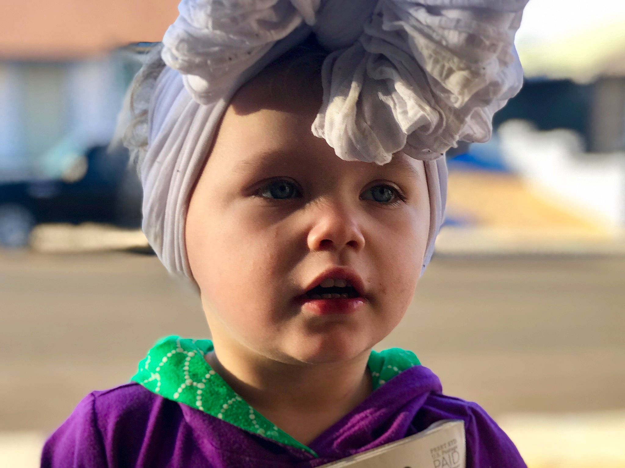 Renesmee is registered to the contest to win money with this photo: cheek, child, chin, cool, ear, eye, face, facial_expression, forehead, happy, head, headgear, human, lip, mouth, neck, nose, organ, person, smile